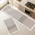Imagem do Tapete de cozinha moderno diatomite super absorvente tapete longo tapetes de coz
