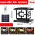 Luz solar ao ar livre led coluna cronometrada luz escurecimento luzes solares co - DOMU DECOR