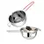 Bakeware de aço inoxidável do metal, bacia de derretimento, caldeira dobro, de - DOMU DECOR