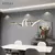 Moderno led sala de estar luzes pingente lâmpada luminosa para mesa jantar cozi