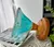 IWHD-LED Lâmpada do teto para decoração de casa, iluminação interior, vidro