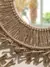 Boho espelhos decorativos macrame espelho redondo estético decoração do quart - loja online