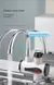 Torneira elétrica aquecedor de água display temperatura instantânea aquecedor - DOMU DECOR