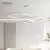 Lustre moderno e minimalista com led, iluminação para casa, anéis escovados, - comprar online