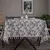 Toalha de mesa floral personalizável com acabamento em renda, capa retangular p - loja online