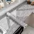 Imagem do Papel de parede autoadesivo para cozinha, 40cm, padrão de mármore, pvc, decora