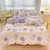 Conjunto de cama de algodão para casal, lençol confortável, estilo fresco, ca