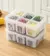 Caixa de armazenamento de geladeira 4/6 grau alimentos vegetais frutas caixa de - DOMU DECOR