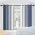 2 unidades/conjunto cor sólida gradiente janela cortina onda padrão cortinas d - loja online