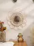 Espelho decorativo tecido à mão arte da parede espelho feito à mão decoração da parede quarto decorações estéticas para o quarto sala de estar presente na internet