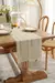 Corredor De Mesa De Linho De Algodão, Tassel Oco Tecido, Toalha De Mesa, Cobert na internet
