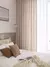 Cortinas semi-sombreadas de algodão e linho espessadas estilo japonês para qua - DOMU DECOR