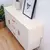 Corredores de mesa de linho bege moderno abstrato onda listra cômoda cachecol d - loja online