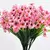 Flores artificiais resistentes a UV, arbustos de plástico falso, plantas, jardi