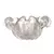 Centro de Mesa Decorativo de Vidro Murano Itália Transparente 11x24cm Lyor - comprar online