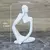 Areia Cor O Pensador Estátuas Abstratas, Estatueta De Ioga, Sala De Estar Nórd na internet