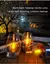 Velas solares led luz sem chama recarregável luz noturna para festa de casament - comprar online