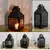 Castiçal do ferro forjado para a decoração home, decoração marroquina, lâm - comprar online