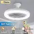 Ventilador de teto inteligente 3 em 1 com iluminação com controle remoto Base - comprar online