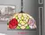 Retro estilo tiffany lustre de vidro colorido mediterrâneo luz pingente para ba na internet
