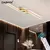 Moderno teto LED para sala de estar, sala de jantar, lâmpadas do quarto, escand