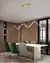 Luzes pendentes LED modernas, decoração de casa, lâmpadas interiores, 2 lumin - DOMU DECOR