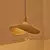 Mão de malha estilo chinês tecelagem lâmpadas iluminadas 18/19/30cm bambu ilu - DOMU DECOR
