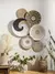 Imagem do Cesta de parede tecida à mão Boho, decoração de casa suspensa, arte rústica