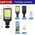 Poderoso LED Solar Outdoor Lâmpada De Parede, Lâmpada De Pátio, Indução Do - loja online