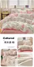 Conjunto de cama de algodão para casal, lençol confortável, estilo fresco, ca - loja online