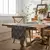 Corredor de mesa geométrico jacquard nórdico com borla para festa em casa deco - comprar online