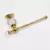 Suporte de rolo de papel dourado cristal, suporte de papel higiênico cromado, s - comprar online