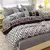 4 peças, conjunto de cama 100% algodão, conjunto de edredom de lençol de quat