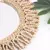 1 peça boêmio circular parede tecido espelho decorativo estilo homestay parede - DOMU DECOR