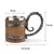 Viking Madeira Caneca De Cerveja Estilo, Simulação Barril De Madeira, Parede D - loja online