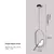 Magpie pássaro led cabo pingente lâmpadas AC85-265V interior led luzes do cand na internet