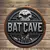 Placa de metal vintage da caverna de morcego - 8 &quot;x 8&quot; | Perfeito para - comprar online