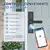 Intelar X1 Tuya Wifi Biométrico Fingerprint Handle Lock Fechadura de porta inte na internet