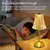 Sensor de toque recarregável led night light cristal led candeeiro mesa 3 núcl - DOMU DECOR