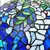 Imagem do Retro estilo tiffany lustre de vidro colorido mediterrâneo luz pingente para ba