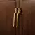 Puxador de bronze nórdico moderno simples guarda-roupa porta gaveta luxo humanóide armário cobre criativo alça longa puxadores gaveta - comprar online