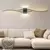 Moder-LED Long Strip Lâmpada de parede, iluminação interior, TV Background, i - DOMU DECOR