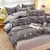 Imagem do 4 peças, conjunto de cama 100% algodão, conjunto de edredom de lençol de quat
