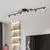 Gu10 sala de estar luz teto cromo/preto holofote cozinha ilha barra lâmpada do na internet