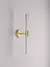 Nordic Bubble Crystal Rod LED Lâmpada de parede, quarto, cabeceira, sala, luz d