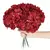 Hortênsia flores artificiais com tronco, flor de seda falsa, peças centrais de - comprar online