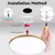 Moderno led lâmpada do teto lustre led painel lâmpada quarto luz de teto cozin - DOMU DECOR