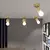 Nordic Wooden Rotatable Teto Light, Refletor LED ajustável, Iluminação da sal - DOMU DECOR