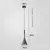 Moderno led luzes pingente luz branca e27 para luminárias de cozinha quarto mes - comprar online