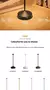 Candeeiro de mesa recarregável criativo jantar toque led hotel bar café pina p